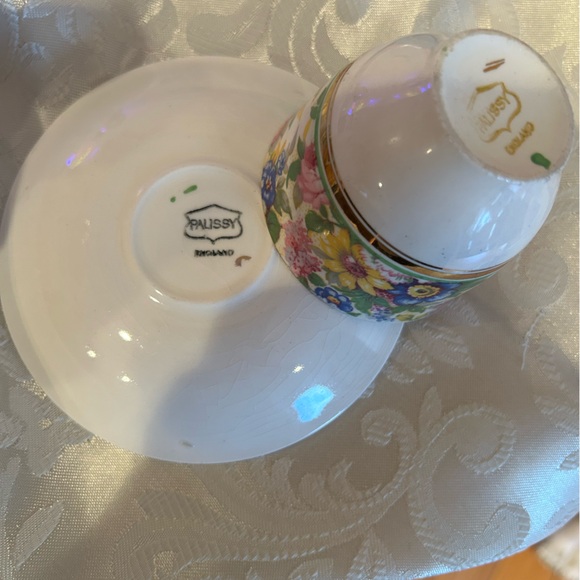 Vintage Palissy Pottery tea cup and saucer in excellent condition. - Picture 3 of 8